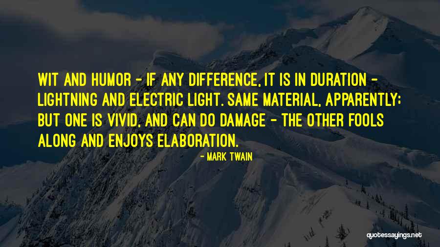 Elaboration Quotes By Mark Twain Elaboration Quotes By Mark Twain