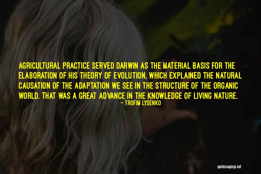 Elaboration Quotes By Trofim Lysenko Elaboration Quotes By Trofim Lysenko
