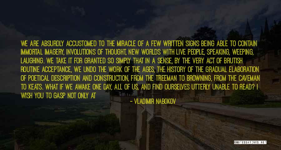 Elaboration Quotes By Vladimir Nabokov Elaboration Quotes By Vladimir Nabokov