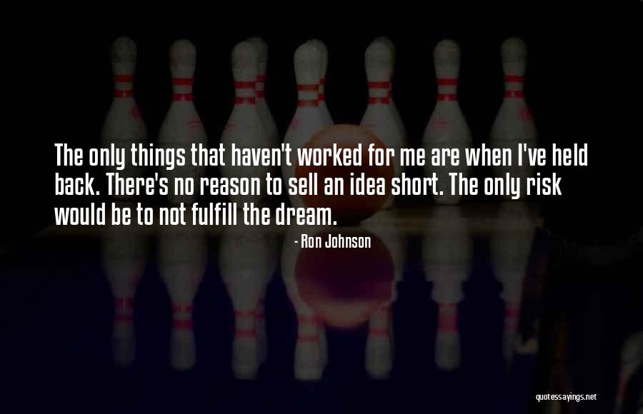 Elahee Dayton Quotes By Ron Johnson Elahee Dayton Quotes By Ron Johnson