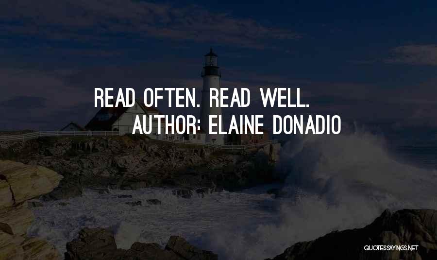 Elaine Donadio Quotes 1559933