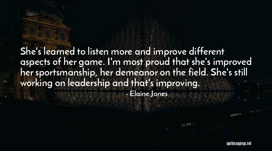 Elaine Jones Quotes 1122495 Elaine Jones Quotes 1122495