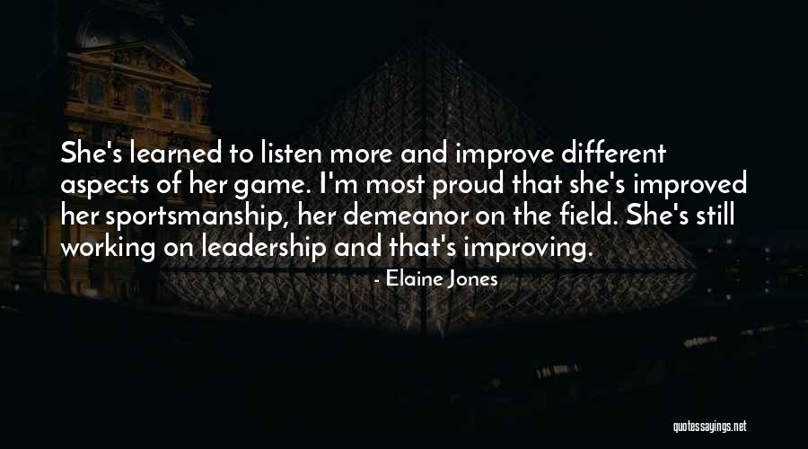 Elaine Jones Quotes 1122495