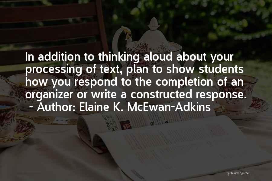 Elaine K. McEwan-Adkins Quotes 1592664