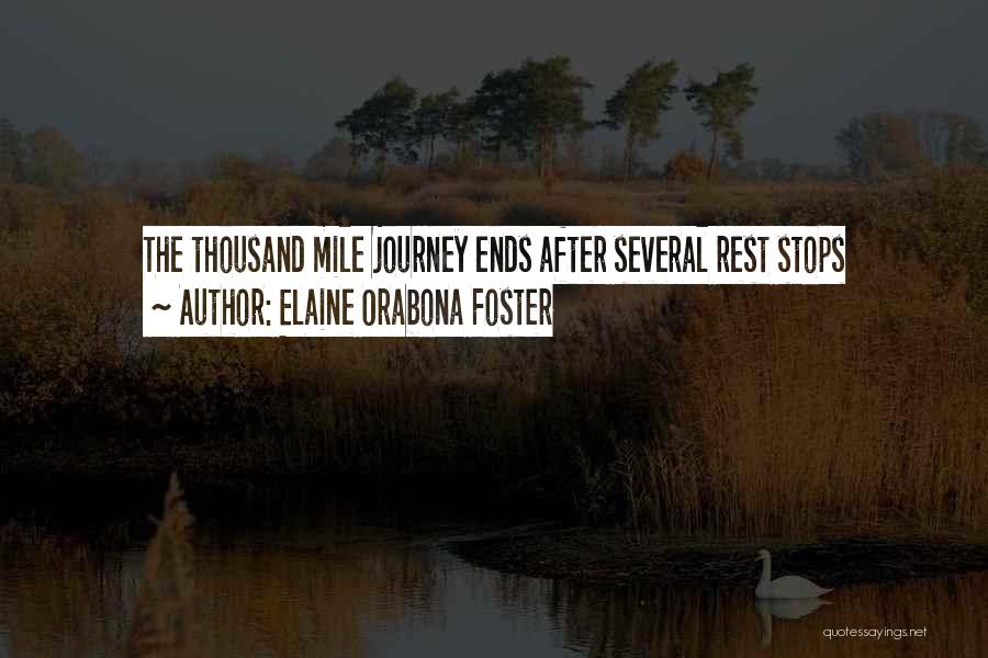 Elaine Orabona Foster Quotes 119791