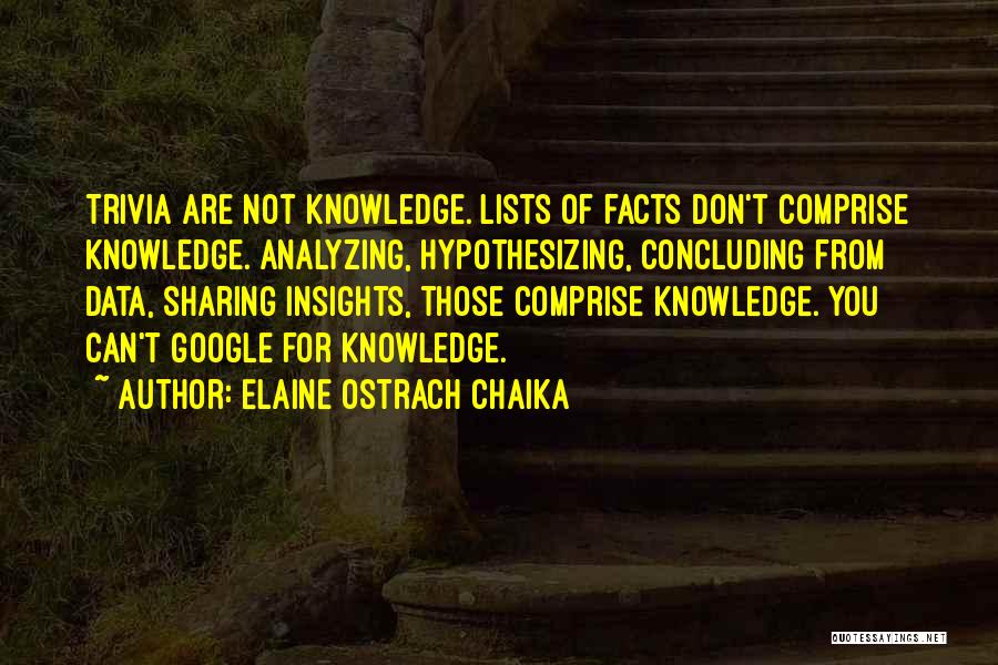 Elaine Ostrach Chaika Quotes 429480