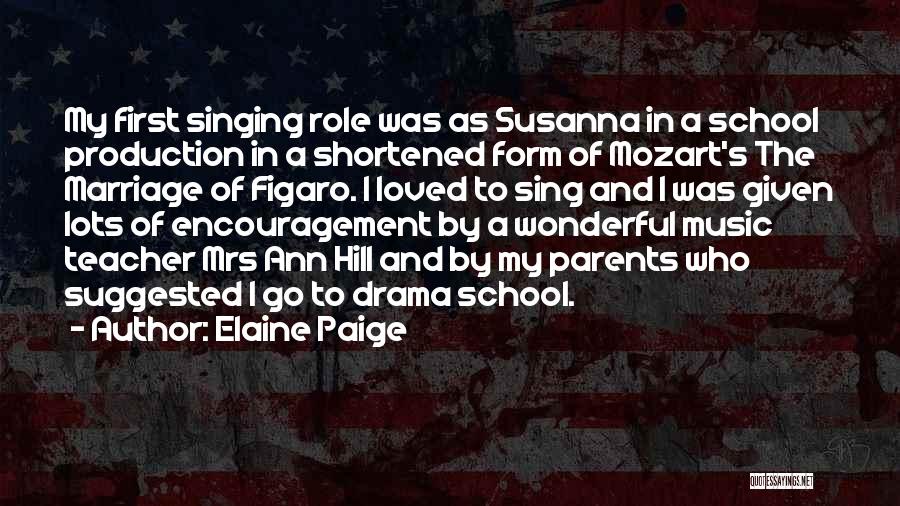 Elaine Paige Quotes 943776