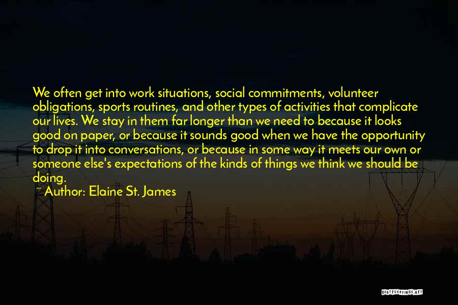 Elaine St. James Quotes 2169007