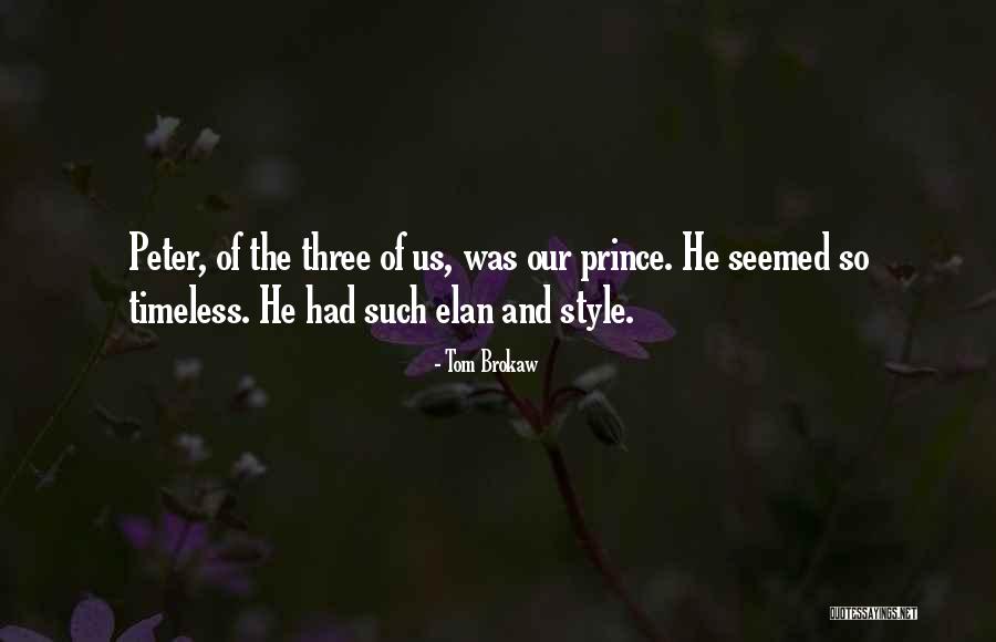 Elan Quotes By Tom Brokaw Elan Quotes By Tom Brokaw