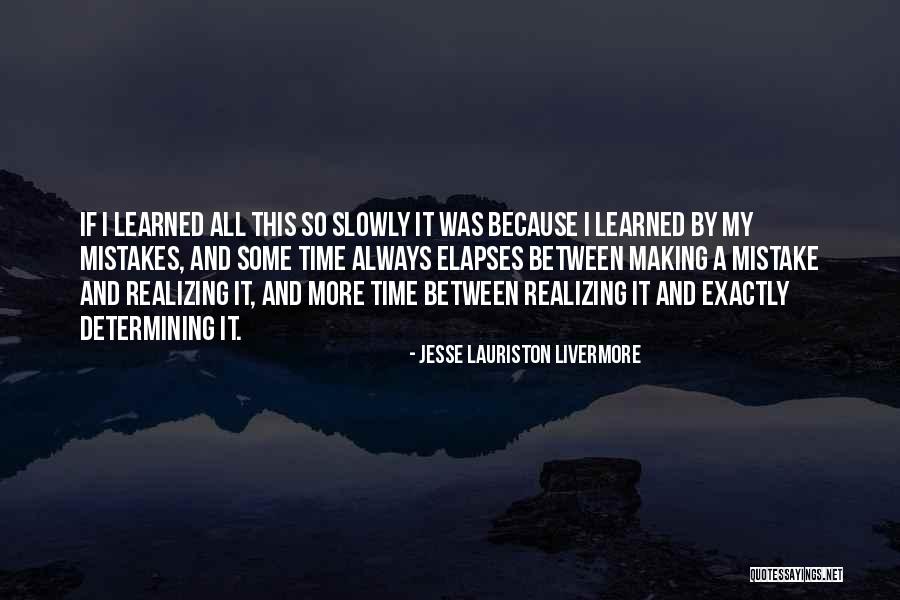 Elapses Quotes By Jesse Lauriston Livermore Elapses Quotes By Jesse Lauriston Livermore
