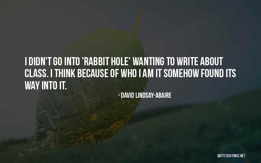 Elasticities Approach Quotes By David Lindsay-Abaire