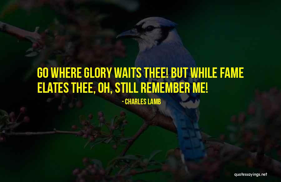 Elates Me Quotes By Charles Lamb Elates Me Quotes By Charles Lamb