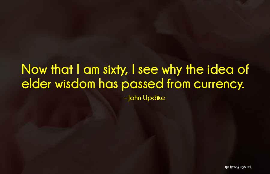 Elder Wisdom Quotes By John Updike