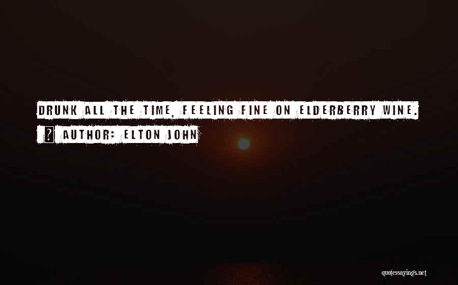 Elderberry Quotes By Elton John