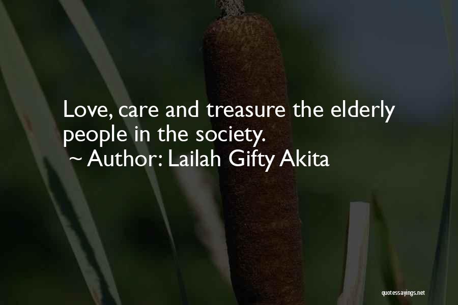 Elderly Inspirational Quotes By Lailah Gifty Akita