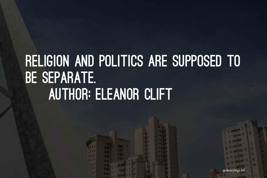 Eleanor Clift Quotes 2266017