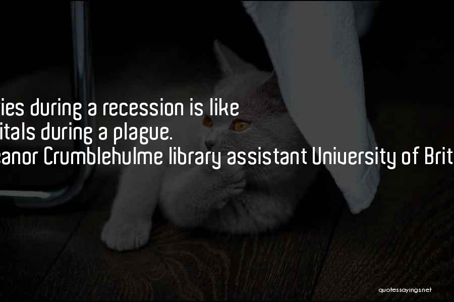 Eleanor Crumblehulme Library Assistant University Of British Columbia Quotes 269703