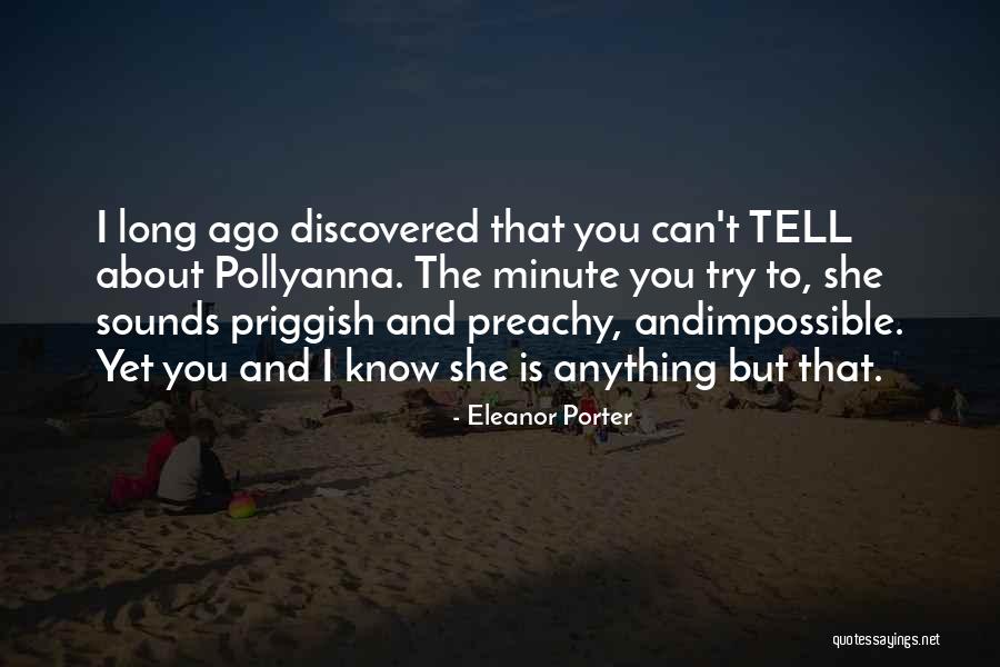 Eleanor Porter Quotes 636609