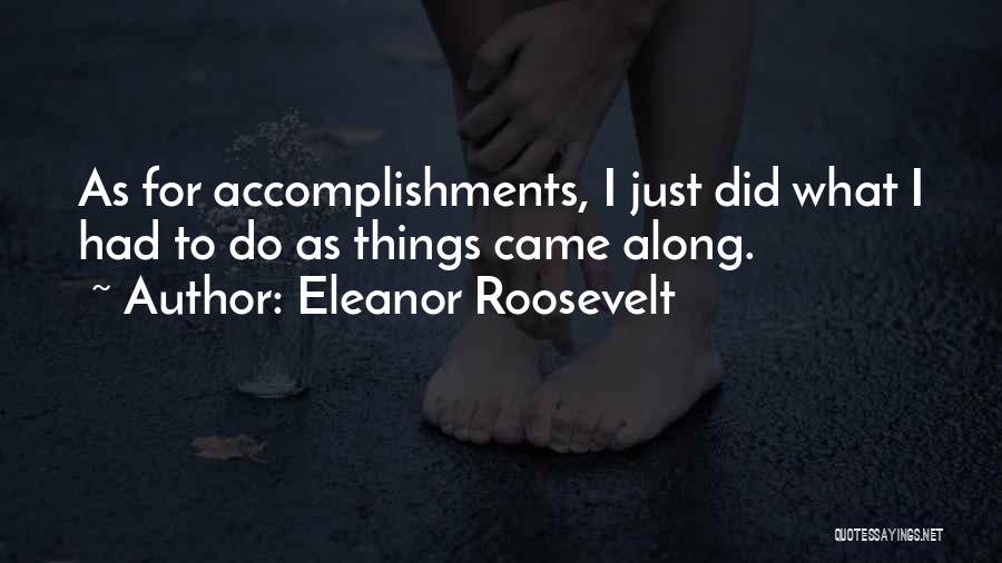 Eleanor Roosevelt Quotes 797211
