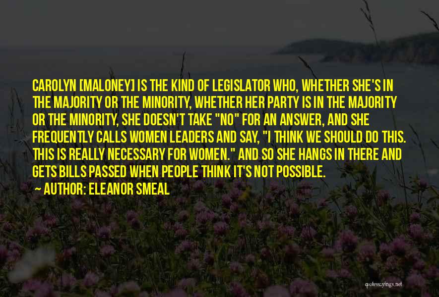 Eleanor Smeal Quotes 252152