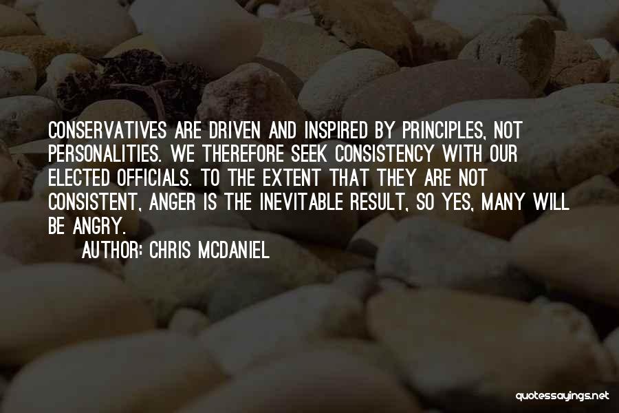 Elected Officials Quotes By Chris McDaniel