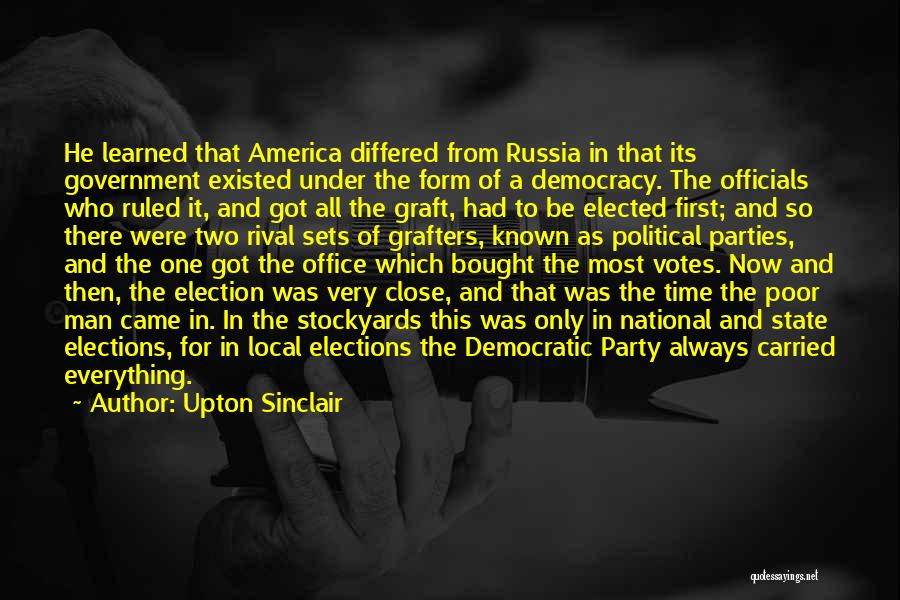 Elected Officials Quotes By Upton Sinclair