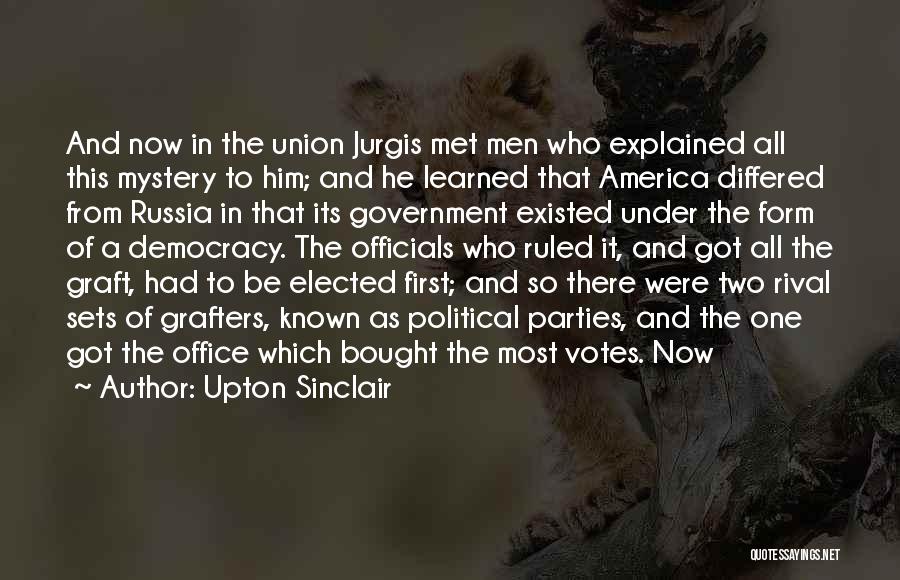 Elected Officials Quotes By Upton Sinclair