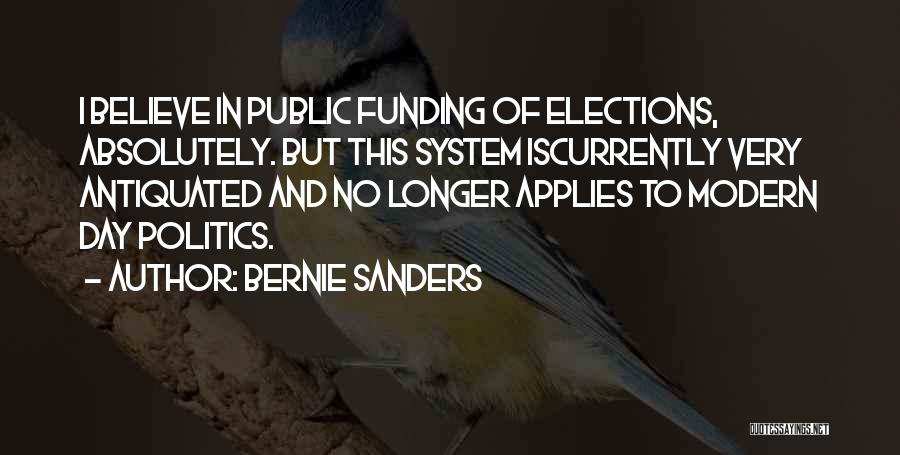 Election Day Quotes By Bernie Sanders