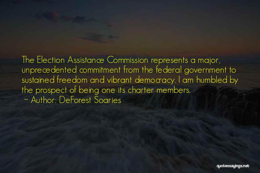 Election Democracy Quotes By DeForest Soaries