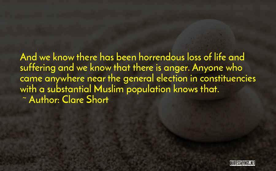 Election Loss Quotes By Clare Short