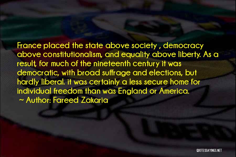Elections Democracy Quotes By Fareed Zakaria