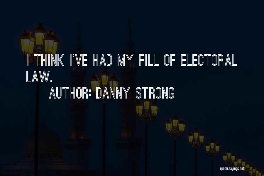 Electoral Quotes By Danny Strong