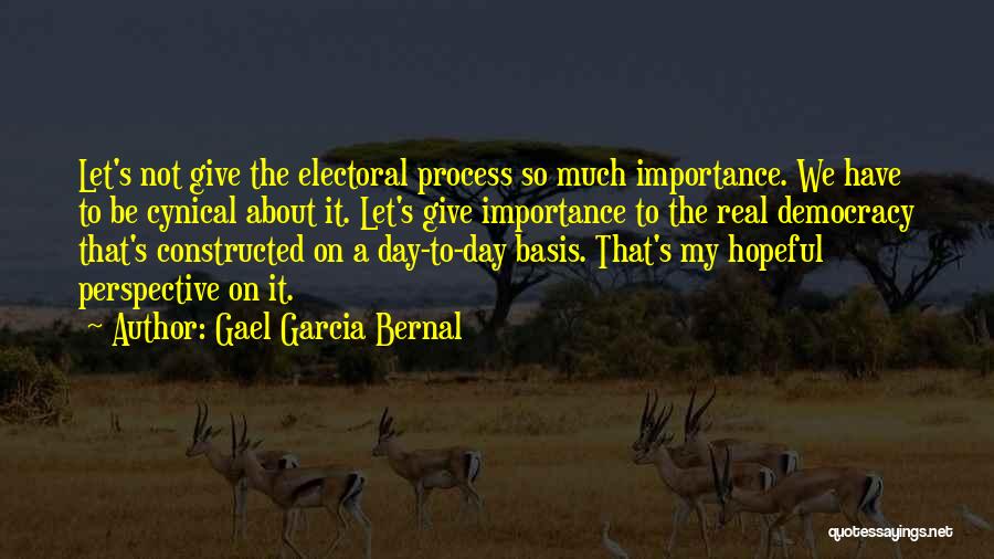 Electoral Quotes By Gael Garcia Bernal