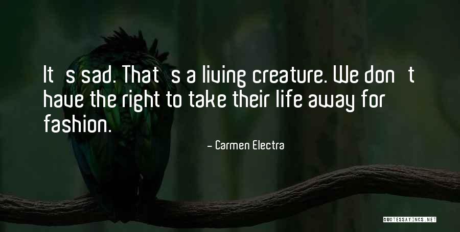 Electra Quotes By Carmen Electra Electra Quotes By Carmen Electra