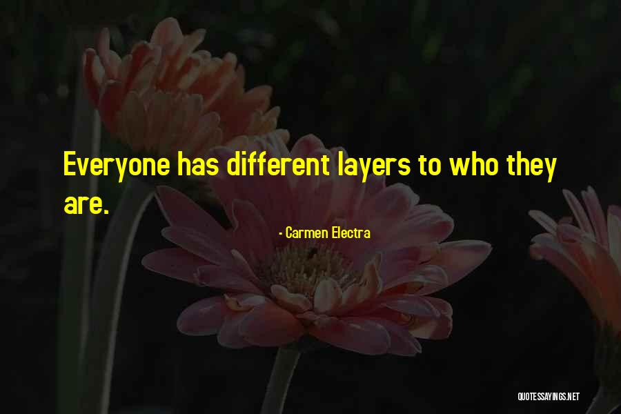 Electra Quotes By Carmen Electra Electra Quotes By Carmen Electra