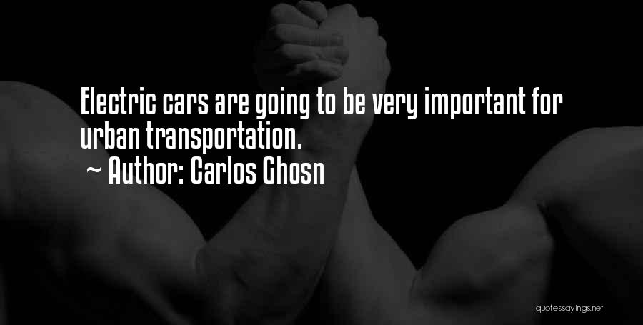 Electric Cars Quotes By Carlos Ghosn