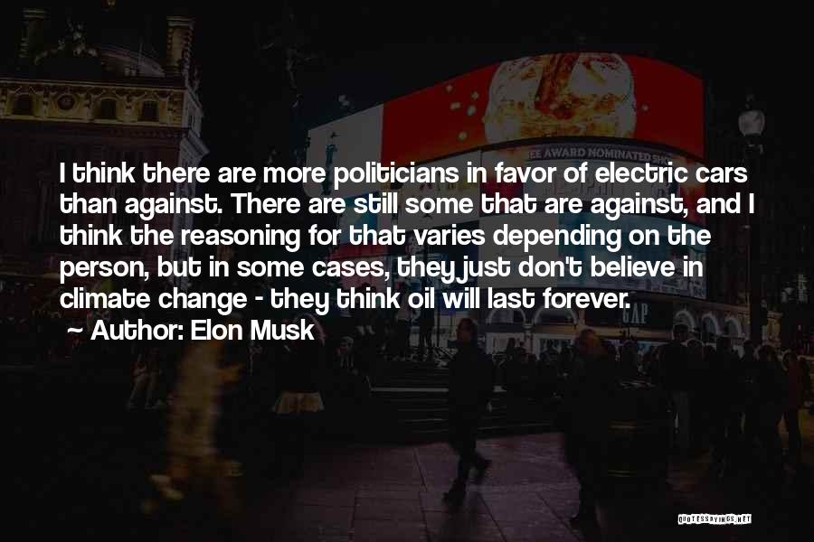 Electric Cars Quotes By Elon Musk