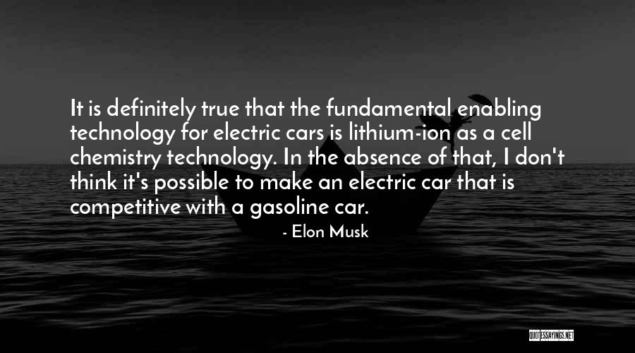 Electric Cars Quotes By Elon Musk