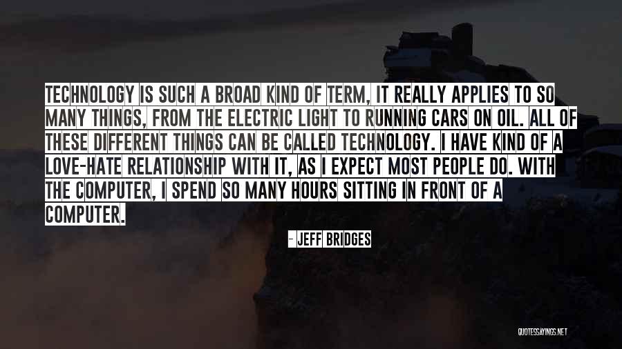 Electric Cars Quotes By Jeff Bridges