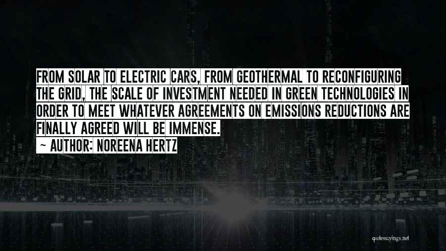 Electric Cars Quotes By Noreena Hertz