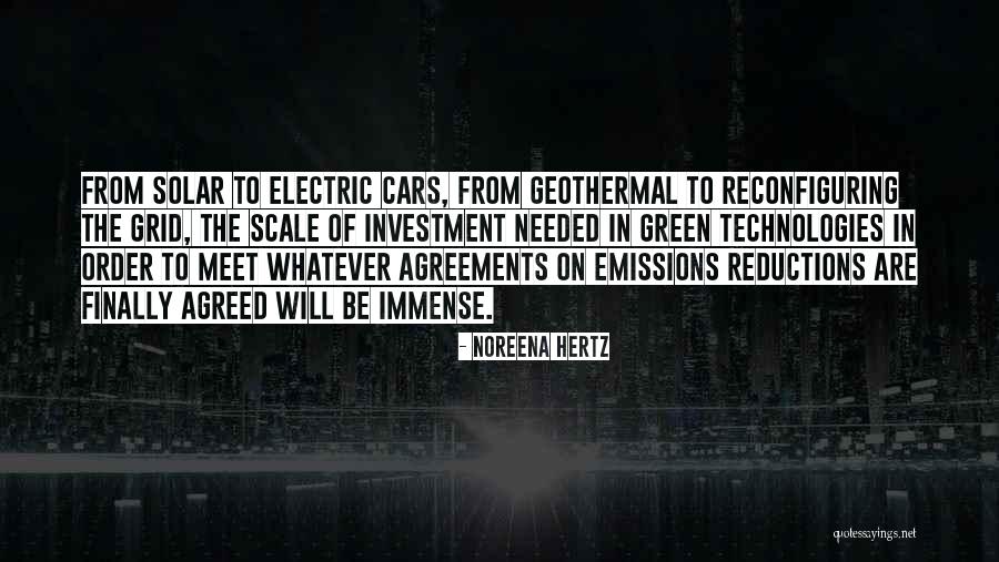 Electric Cars Quotes By Noreena Hertz