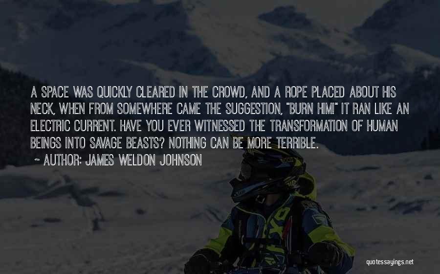 Electric Current Quotes By James Weldon Johnson