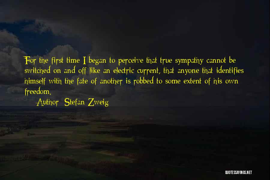 Electric Current Quotes By Stefan Zweig