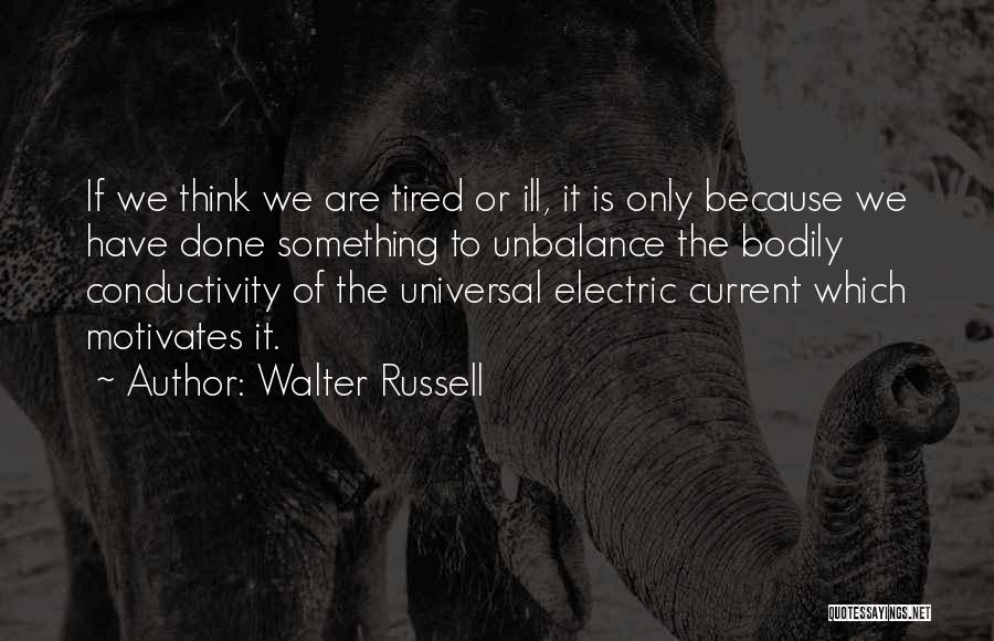 Electric Current Quotes By Walter Russell