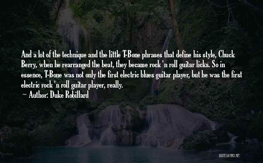 Electric Guitar Quotes By Duke Robillard Electric Guitar Quotes By Duke Robillard