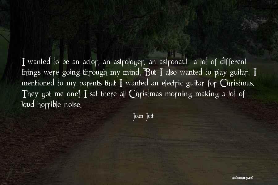 Electric Guitar Quotes By Joan Jett