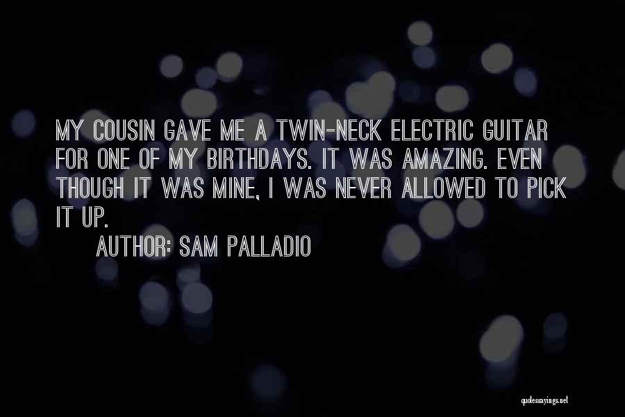 Electric Guitar Quotes By Sam Palladio