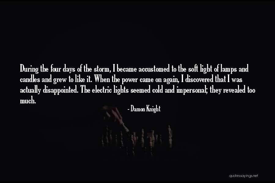 Electric Power Quotes By Damon Knight Electric Power Quotes By Damon Knight