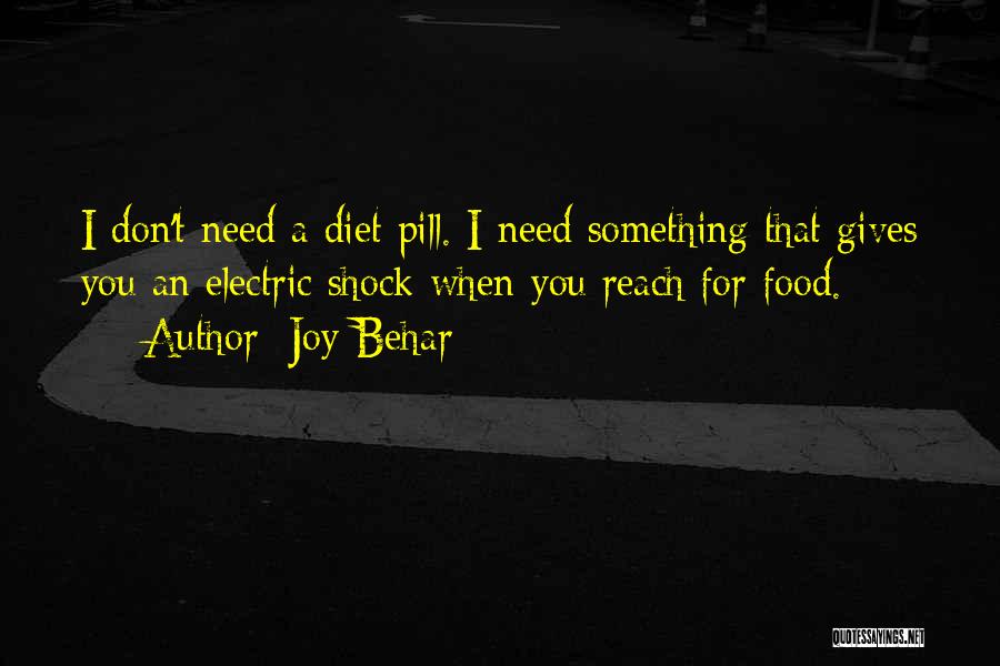 Electric Quotes By Joy Behar
