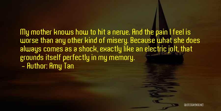 Electric Shock Quotes By Amy Tan